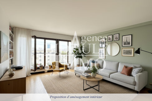 Appartement 3 Pièces - Paris 16ème