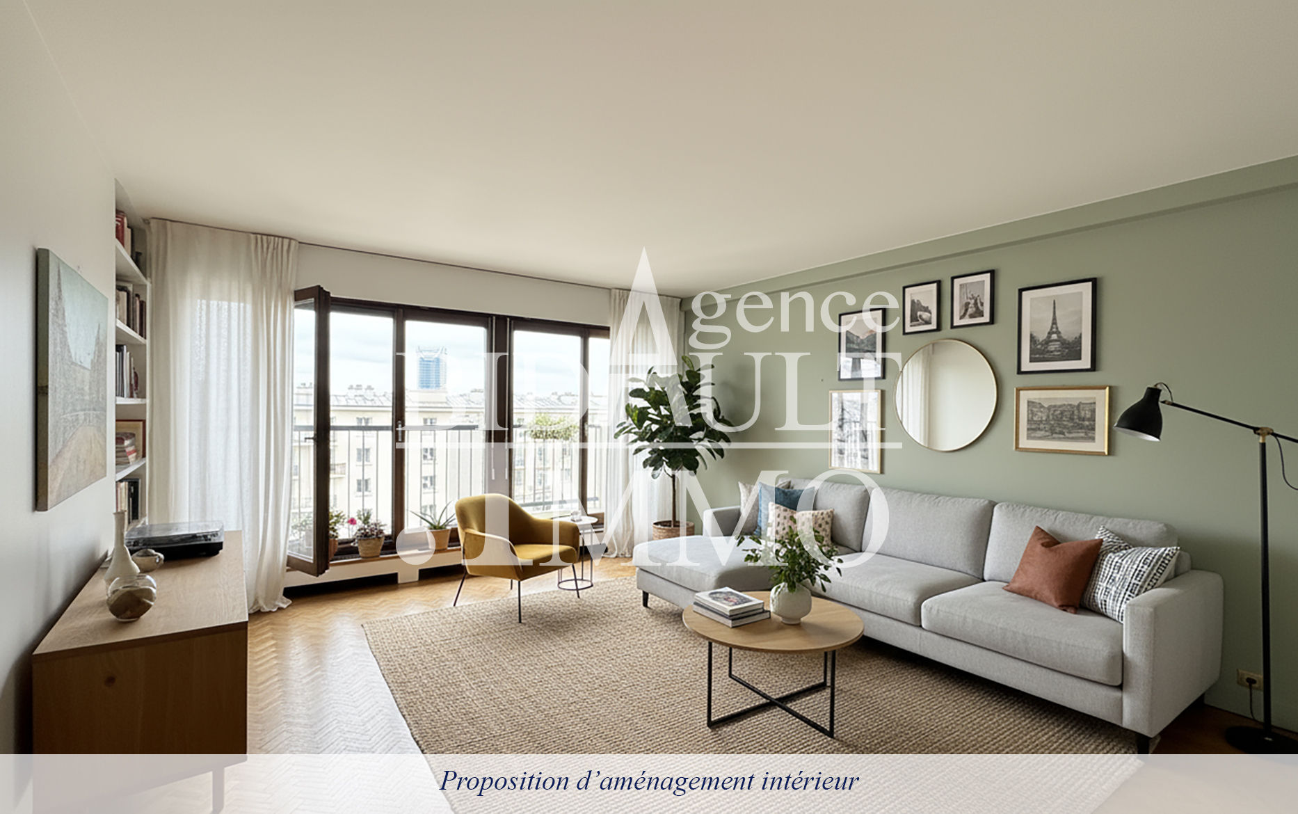 Appartement 3 Pièces - Paris 16ème