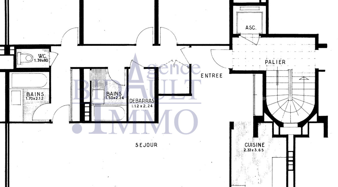 Plan Appartement 5/6 Pièces Résidence Elysée 2
