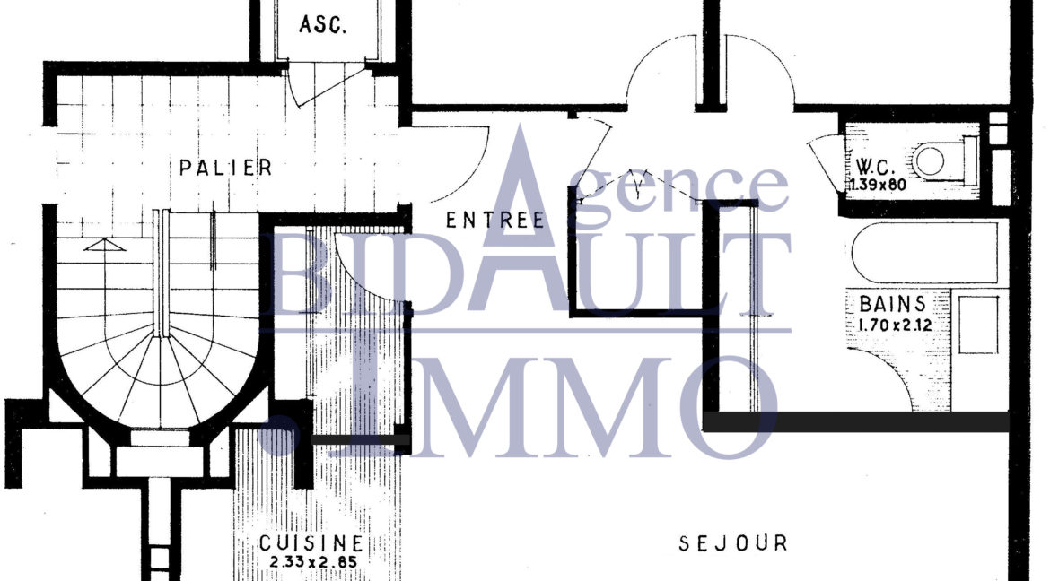 Plan Appartement 3/4 Pièces La Celle-Saint-Cloud