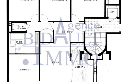 Plan Appartement 4/5 Pièces La Celle-Saint-Cloud - Résidence Elysée 2
