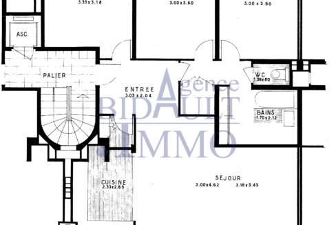 Plan Appartement 4/5 Pièces Résidence Elysée 2 La Celle-Saint-Cloud