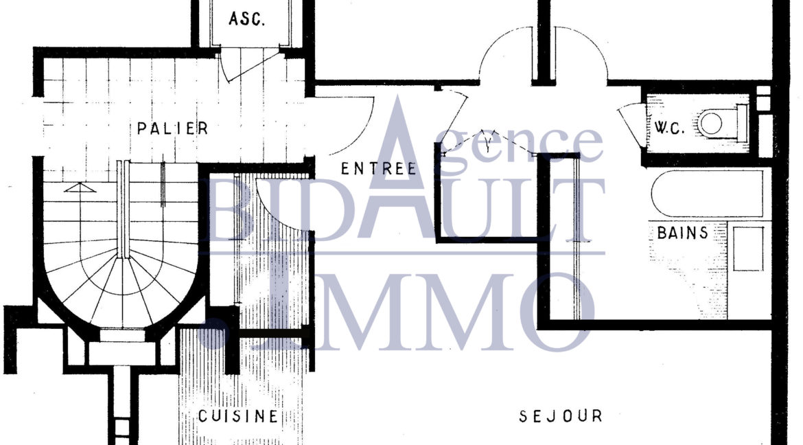 Plan Appartement 3/4 Pièces La Celle-Saint-Cloud
