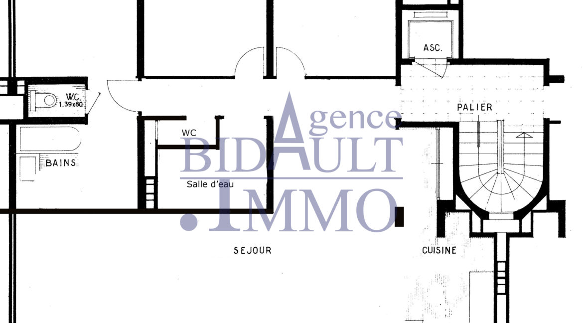Plan Appartement 5/6 Pièces La Celle-Saint-Cloud - Résidence Elysée 2