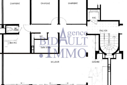 Plan Appartement 5/6 Pièces La Celle-Saint-Cloud - Résidence Elysée 2