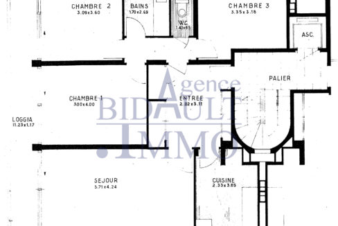 Plan Appartement 4/5 Pièces La Celle-Saint-Cloud