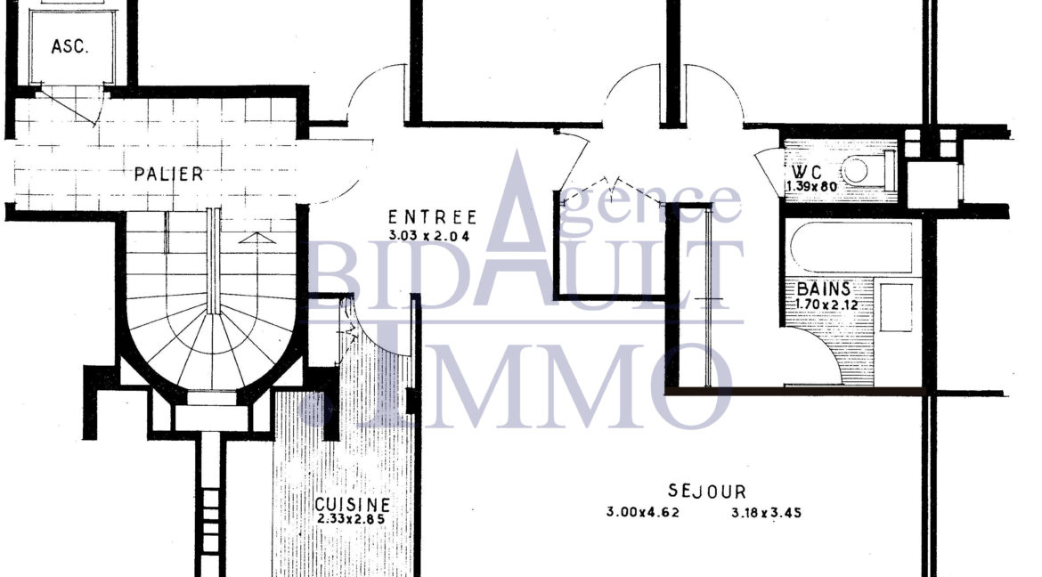 Plan Appartement 4/5 Pièces Résidence Elysée 2 - La Celle-Saint-Cloud